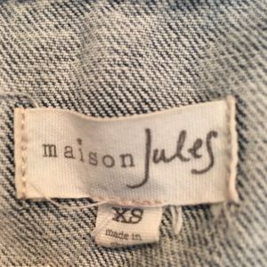 Maison Jules Jackets & Coats - Jean Jacket Vest Maison Jules Jackets & Coats - Jean Jacket Vest